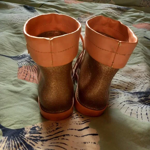 Mini Melissa rain boots for kids, pink,  8 / 24 - Picture 2 of 13